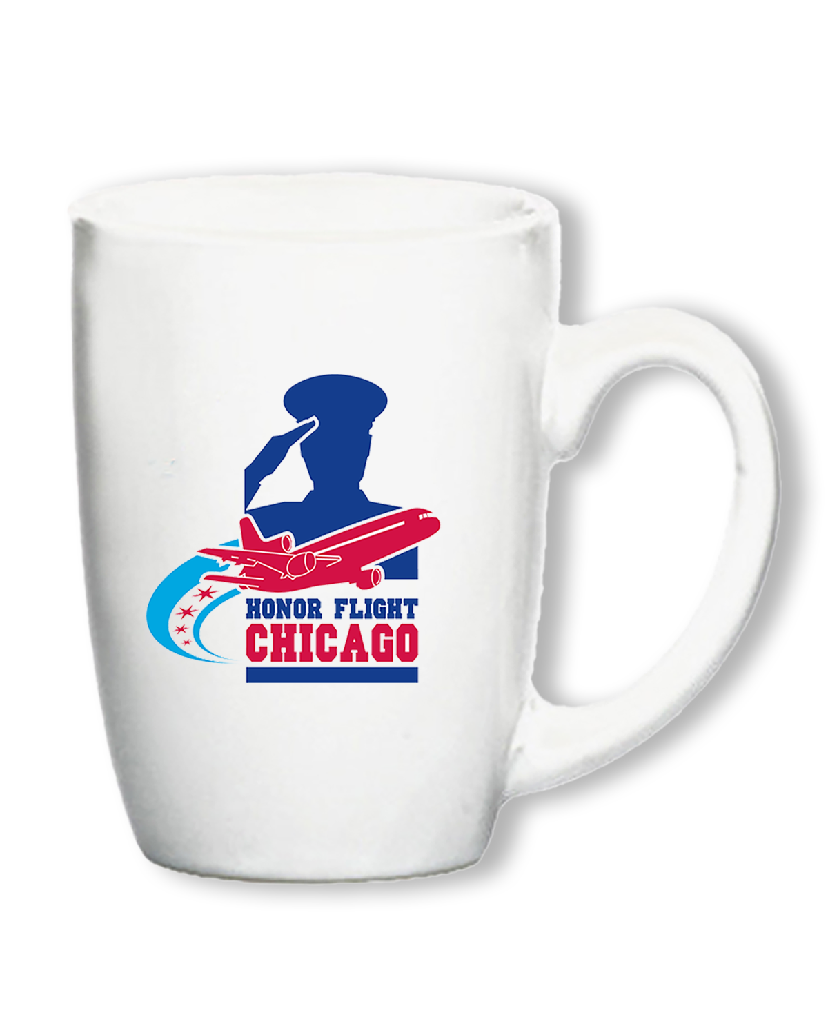16 oz. Large Mocha Glossy Ceramic Custom Mugs