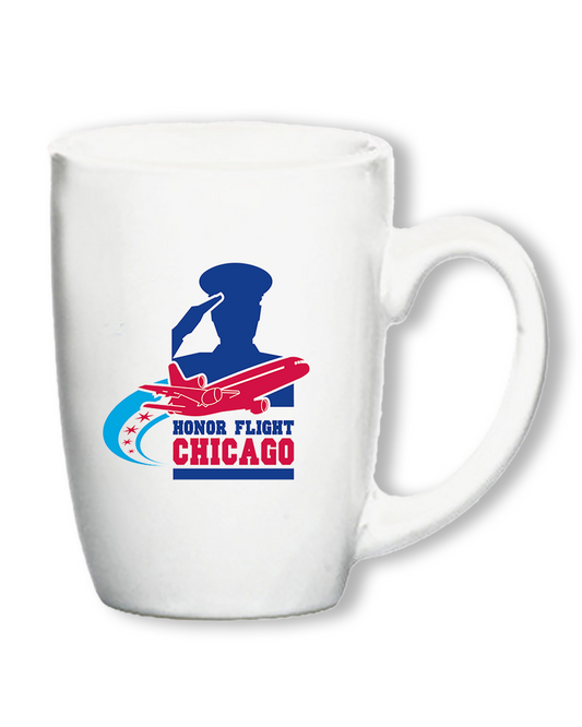 16 oz. Large Mocha Glossy Ceramic Custom Mugs