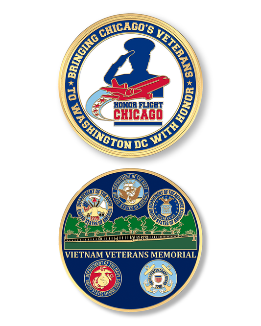 Vientam War Challenge Coin